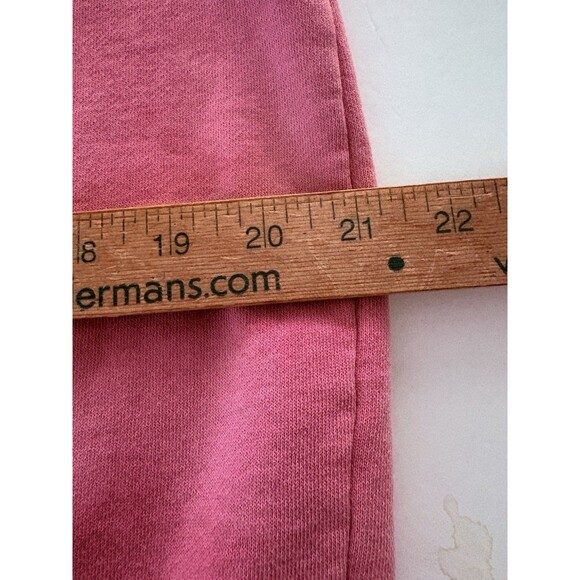 Disneyland Resort Spellout Sweatshirt Size M Pink Pullover Fleece Oversize Comfy - Picture 7 of 11